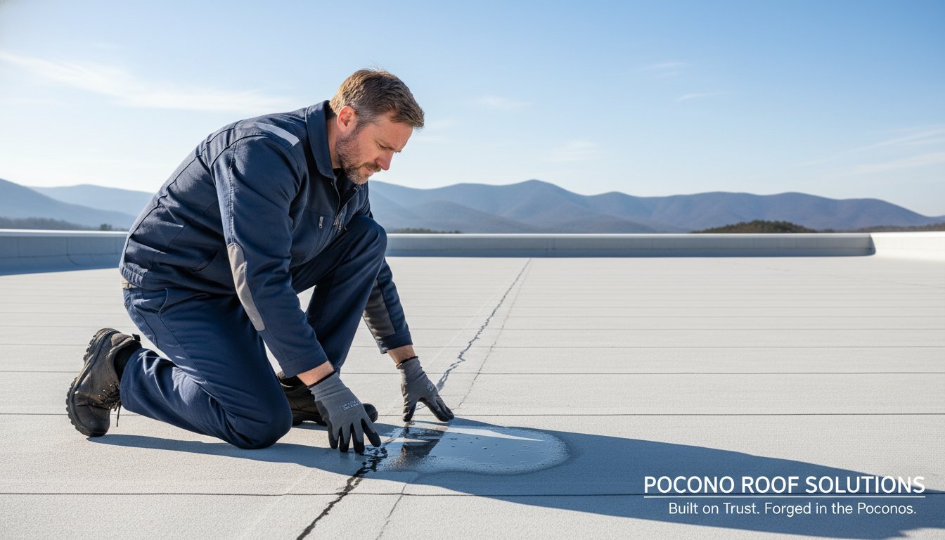 Flat Roof Repair vs. Replacement: Making the Right Choice for Your PA Property