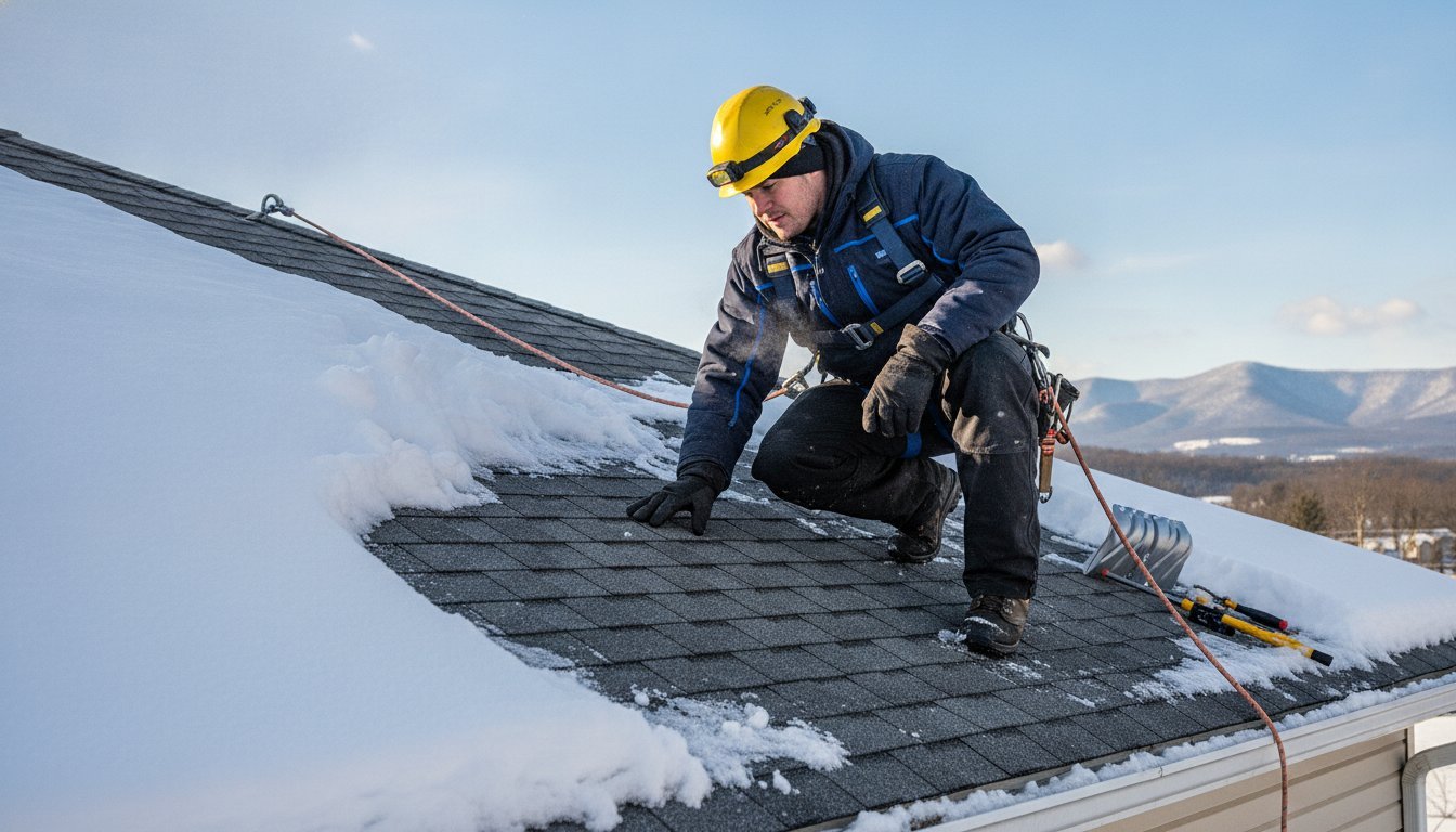 Roof Repair from Heavy Snow in the Poconos: Your 2026 Winter Guide