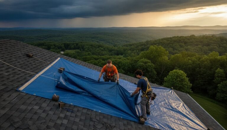 Emergency Roof Tarping Service in East Stroudsburg: Fast Storm Protection