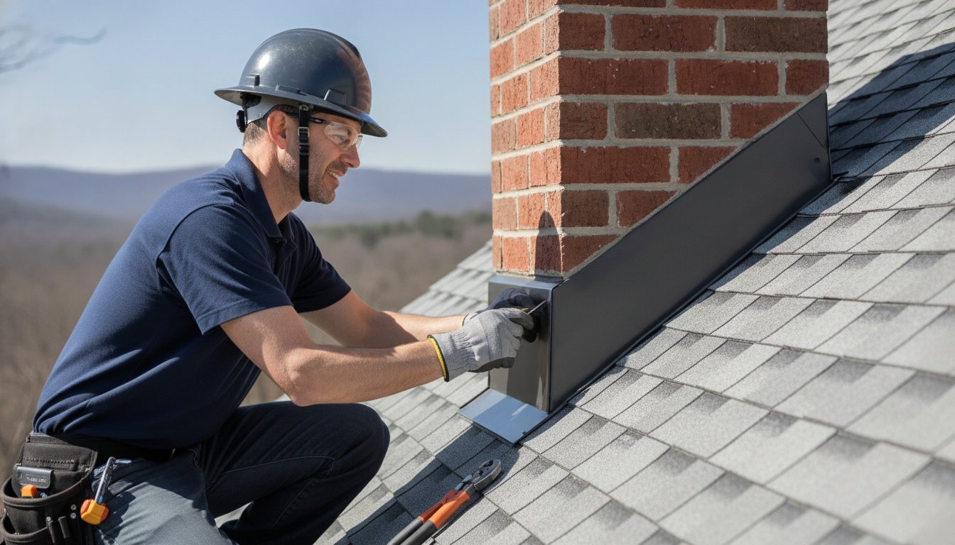 Expert Chimney Flashing Repair in East Stroudsburg, PA: Stop Roof Leaks Today