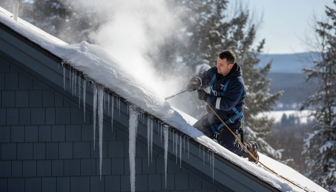 Professional Ice Dam Removal in East Stroudsburg: Protect Your Poconos Home