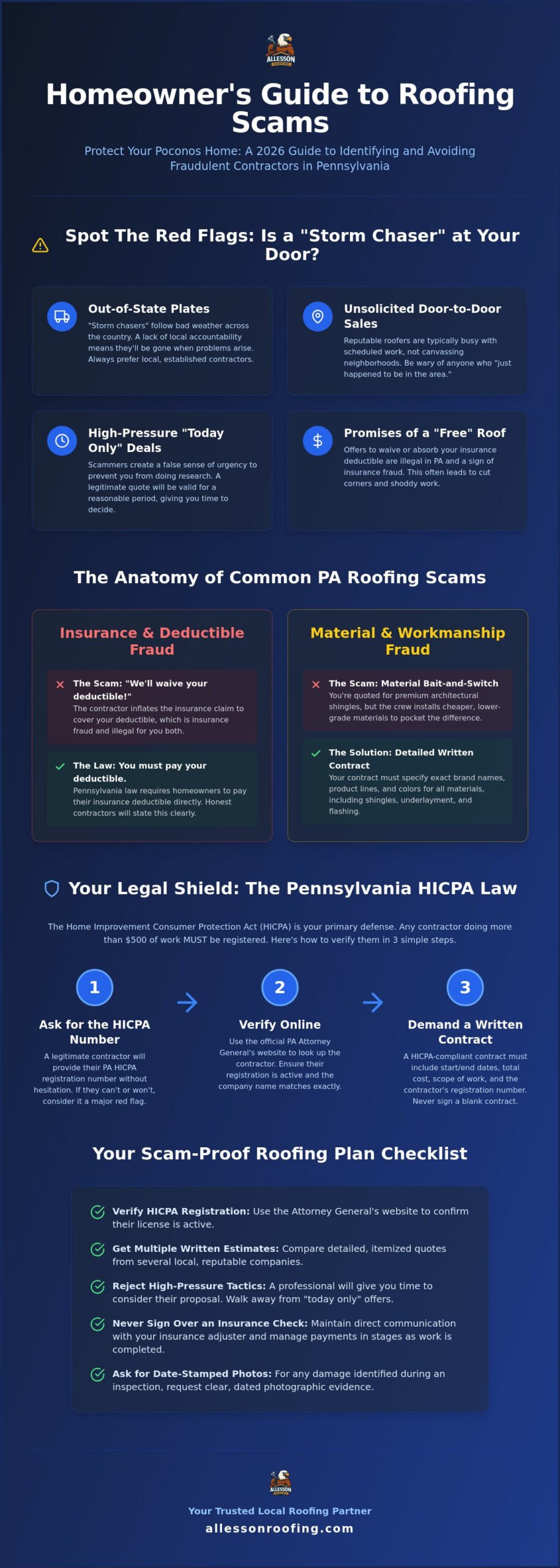 Roofing Scams to Avoid in Pennsylvania: The 2026 Homeowner’s Protection Guide